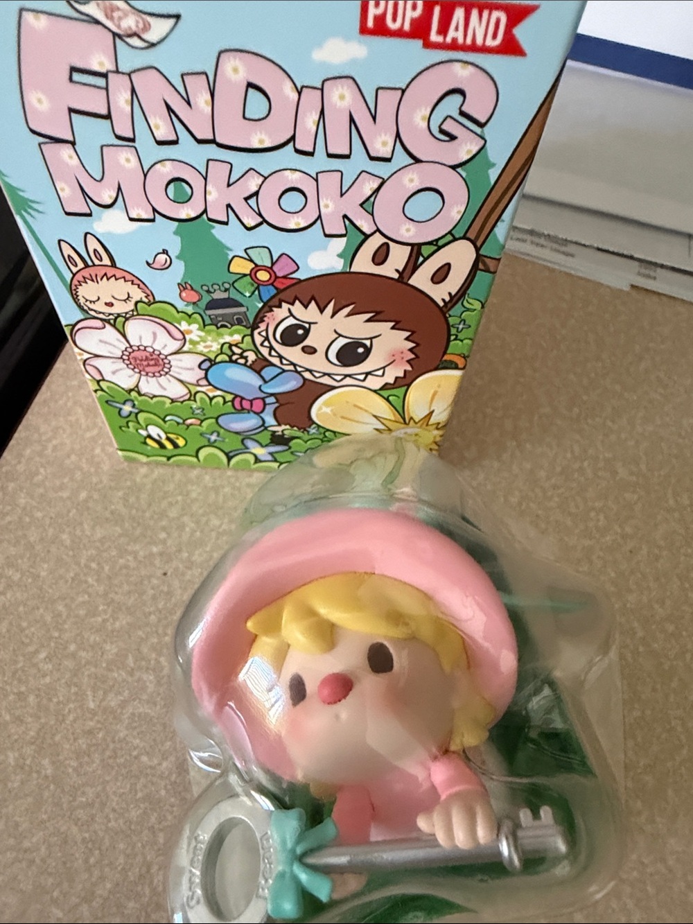 Finding Mokoko Pink Keyholder Figure by Pop Land